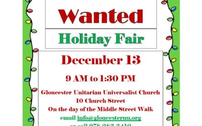 Vendors Wanted – Holiday Fair